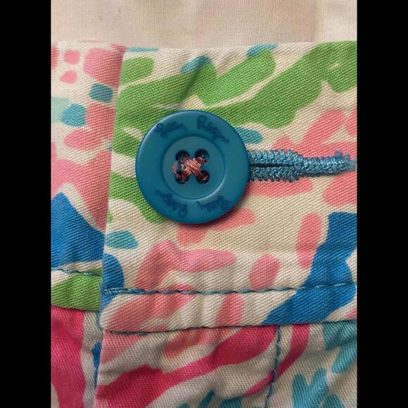 Lilly Pulitzer Floral Print Callahan Shorts - Picture 8 of 10